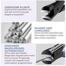 Laden Sie das Bild in den Galerie-Viewer, Nagelknipser aus rostfreiem Stahl