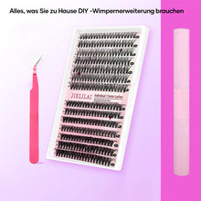 Laden Sie das Bild in den Galerie-Viewer, Wiederverwendbares selbstklebendes Wimpernset