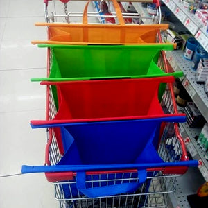 Supermarkt-Trolley-Einkaufstasche Thermotasche, 4 Stk