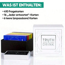 Laden Sie das Bild in den Galerie-Viewer, Wahrheit oder Alkohol: Ein Kartenspiel