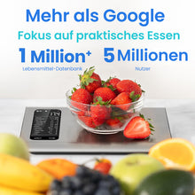Laden Sie das Bild in den Galerie-Viewer, Intelligente Küchenwaage für Lebensmittel