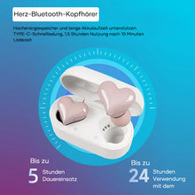 Laden Sie das Bild in den Galerie-Viewer, Bluetooth-Kopfhörer in Herzform