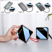 Laden Sie das Bild in den Galerie-Viewer, Kompakte Powerbank mit Schnellladefunktion