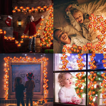 Laden Sie das Bild in den Galerie-Viewer, LED-Kürbis-Ahornblatt-Dekorationsleuchten