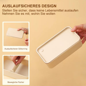 Unabhängige mehrschichtige Lunchbox