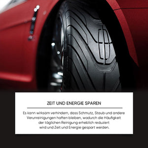 Autoreifen-Renovierungswachs