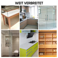 Laden Sie das Bild in den Galerie-Viewer, L-förmiges drehbares Glasscharnier