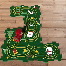 Laden Sie das Bild in den Galerie-Viewer, Puzzlespielzeug für Kinder mit Schienenfahrzeugen
