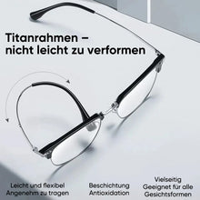 Laden Sie das Bild in den Galerie-Viewer, Ultraleichte Anti-Blaulicht-Lesebrille