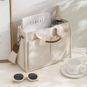 Handtasche mit mehreren Fächern