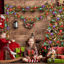 Laden Sie das Bild in den Galerie-Viewer, 🎁🎄Weihnachts-Lametta-Girlande mit LED-Lichtern