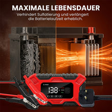 Laden Sie das Bild in den Galerie-Viewer, 12V intelligentes Batterieladegerät und Erhaltungsgerät