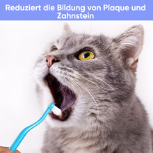 Laden Sie das Bild in den Galerie-Viewer, Mini-Zahnbürste für Katzen