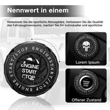 Laden Sie das Bild in den Galerie-Viewer, One-Touch-Startknopf im Fahrzeuginneren