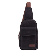Laden Sie das Bild in den Galerie-Viewer, Schulter-/Brusttasche aus Segeltuch