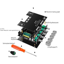 Laden Sie das Bild in den Galerie-Viewer, 2.1-Kanal Bluetooth-Audio-Leistungsverstärkermodul