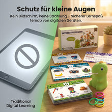 Laden Sie das Bild in den Galerie-Viewer, Dino-Lernkarten mit Vorlesestift