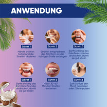Laden Sie das Bild in den Galerie-Viewer, Kokos-Minze Aufhellungsstreifen