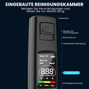 Tragbarer Alkoholtester