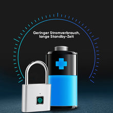 Laden Sie das Bild in den Galerie-Viewer, Intelligentes Fingerabdruck-Vorhängeschloss