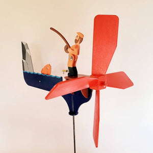 Lustige Gartendekoration - Whirligig