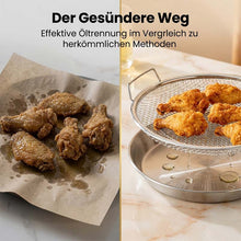 Laden Sie das Bild in den Galerie-Viewer, Ölabtropf- und Lebensmittelsieb-Tablett