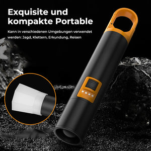 Aluminium-Taschenlampe mit starkem Licht
