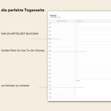 Laden Sie das Bild in den Galerie-Viewer, Tagesplaner