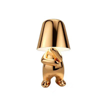 Laden Sie das Bild in den Galerie-Viewer, Denkerfigur-Tischlampe