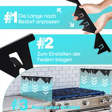 Laden Sie das Bild in den Galerie-Viewer, Ausziehbare Herdspaltabdeckung aus Edelstahl