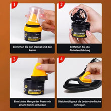Laden Sie das Bild in den Galerie-Viewer, Lederreparatur-Creme Flüssig-Schuhcreme