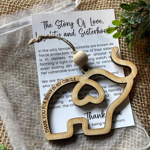 Freundschaftsgeschenk - Elefantenschwester