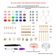 Laden Sie das Bild in den Galerie-Viewer, Tonperlen-Armband-Bausatz