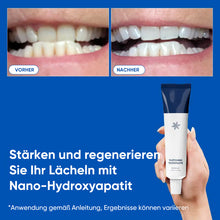 Laden Sie das Bild in den Galerie-Viewer, Zahnpasta mit Nano-Hydroxyapatit und Kokosnuss zur Zahnaufhellung