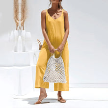 Laden Sie das Bild in den Galerie-Viewer, Rückenfreier lockerer Overall