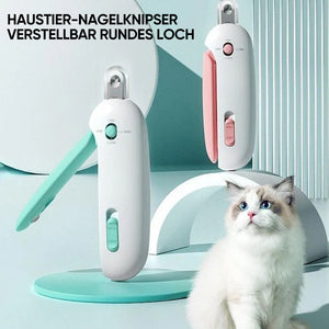 Katzennagelknipser mit verstellbarer Blende
