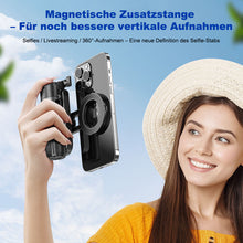 Laden Sie das Bild in den Galerie-Viewer, Tragbarer magnetischer Selfie-Stick