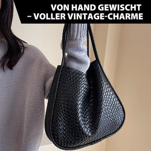 Retro großer Kapazitäts-Strick-Tote