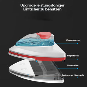 Doppelseitige Wasserinjektions-Glasbürste