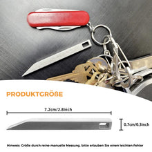 Laden Sie das Bild in den Galerie-Viewer, Heavy Duty Schlüsselanhänger Brechstange EDC Brechstange