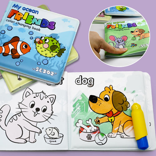 Wassermalerei Farbwechselbuch