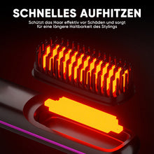 Laden Sie das Bild in den Galerie-Viewer, Kabelloser Negativ-Ionen-Haarglättungskamm