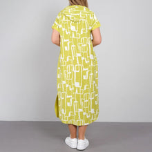 Laden Sie das Bild in den Galerie-Viewer, Trendiges Kapuzenkleid mit Reißverschluss