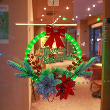 Laden Sie das Bild in den Galerie-Viewer, Weihnachtskränze mit LED-Licht