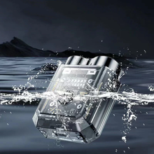 Laden Sie das Bild in den Galerie-Viewer, Transparenter magnetischer Mini-Elektrorasierer mit Doppelkopf