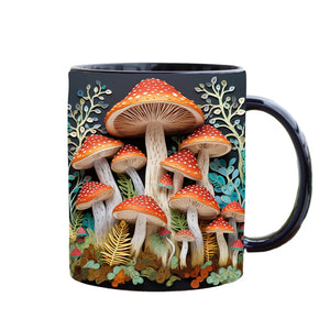 3D Magic Mushrooms Becher