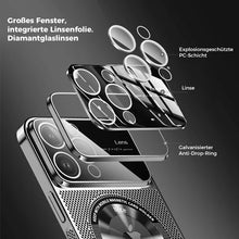 Laden Sie das Bild in den Galerie-Viewer, Magnetische Handyhülle mit großem Fenster und Kühlung