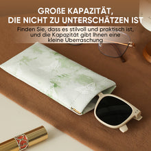 Laden Sie das Bild in den Galerie-Viewer, Brillenaufbewahrungstasche im modernen Stil mit Druckknopf
