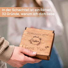 Laden Sie das Bild in den Galerie-Viewer, Liebespuzzle aus Holz