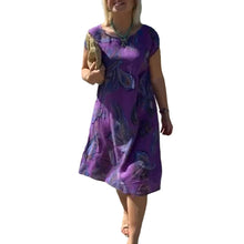Laden Sie das Bild in den Galerie-Viewer, Bedrucktes, lockeres Kleid